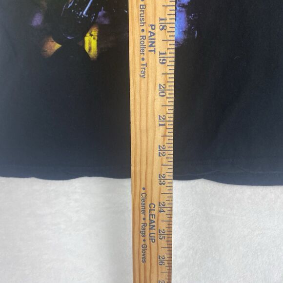 The Prince State Purple Rain Graphic Shirts Adult Large Black  Short Sleeve - Picture 4 of 5